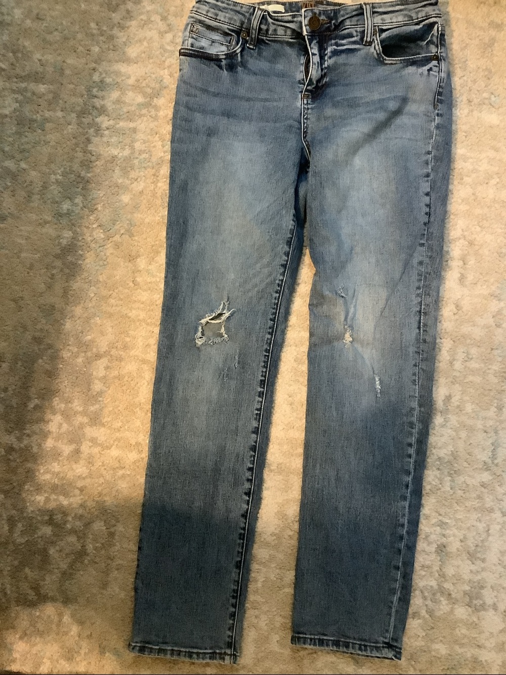 Kut from the Kloth Women’s boyfriend Distressed Jeans